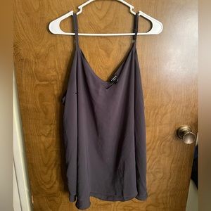 Torrid Sophie Chiffon Black/grey Cami-4X